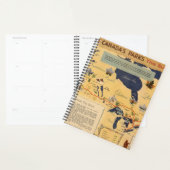 Kaart van Canada - Canadese parken Planner (Display)