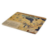 Kaart van Canada - Canadese parken Snijplank (Hoek)