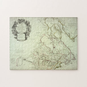 Kaart van Canada Legpuzzel