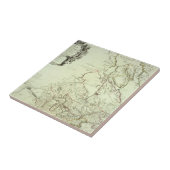 Kaart van Canada Tegeltje (Zijkant)