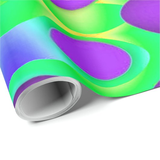 Kaart van Candyland Cadeaupapier (Rol Hoek)