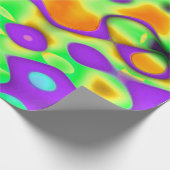 Kaart van Candyland Cadeaupapier (Hoek)