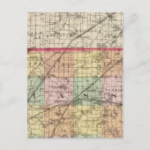 Kaart van Cass County, Michigan (Voorkant)