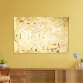 Kaart van Charles V, Kaart van Mecia Canvas Afdruk (Insitu (Woonkamer))