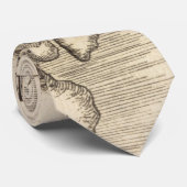 kaart van Charleston SC (1755) Stropdas (Opgerold)