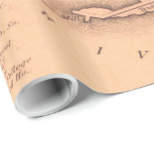  kaart van Charleston South Carolina (1849) Cadeaupapier (Rol Hoek)