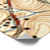  kaart van Charlottesville Virginia (1949) Poster (Hoek)