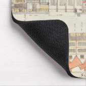 Kaart van Cheapside, Londen, 1585 Muismat (Hoek)
