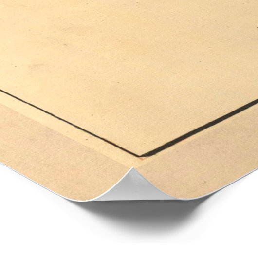 kaart van Chernihiv Ukraine (1908) Poster (Hoek)