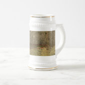  kaart van Chicago (1892) Bierpul (Voorkant rechts)