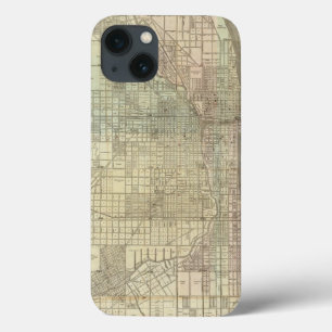 Kaart van Chicago iPhone 13 Hoesje