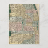 Kaart van Chicago City (Voorkant)