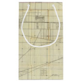 Kaart van Chicago Klein Cadeauzakje (Achterkant)