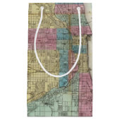 Kaart van Chicago Klein Cadeauzakje (Voorkant)