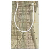 Kaart van Chicago Klein Cadeauzakje (Voorkant)