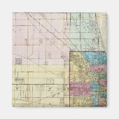 Kaart van Chicago Magneet (Voorkant)