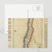 Kaart van Chili (Voorkant / Achterkant)