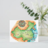 Kaart van China (Staand voorkant)