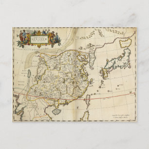 kaart van China 1662