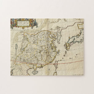  kaart van China   1662 Legpuzzel