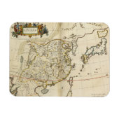  kaart van China | 1662 Magneet (Horizontaal)