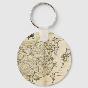  kaart van China   1662 Sleutelhanger