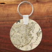  kaart van China | 1662 Sleutelhanger (Voorkant)