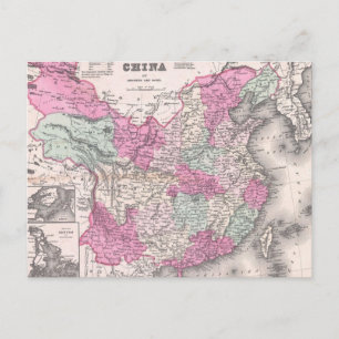  kaart van China (1862)