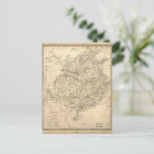 Kaart van China door Jean-Baptiste Du Halde (1710- (Staand voorkant)