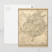 Kaart van China door Jean-Baptiste Du Halde (1710- (Voorkant / Achterkant)