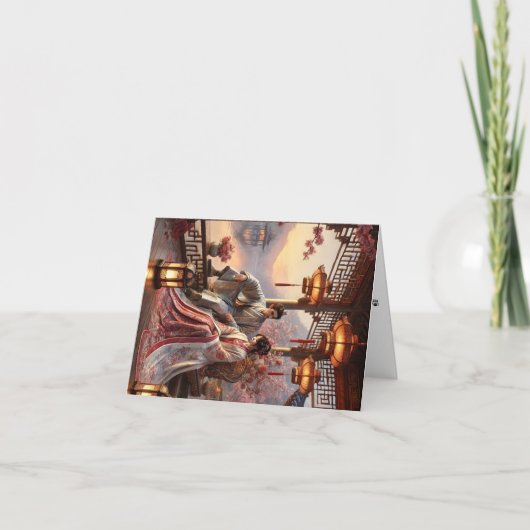 Kaart van Chinese voornaam voor vrouwen Jing. (Voorkant)