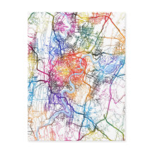 Kaart van Chongqing China