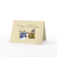 Kaart van Christmas Snow Friends