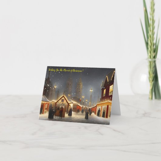Kaart van Christmases Greetings (Voorkant)