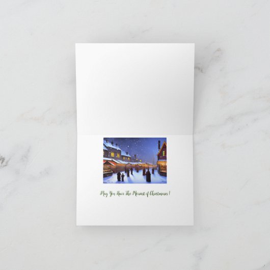 Kaart van Christmases Greetings (Binnen)