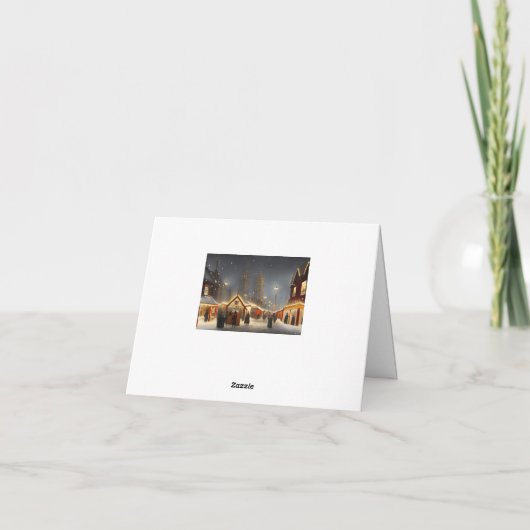 Kaart van Christmases Greetings (Achterkant)