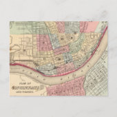  kaart van Cincinnati (1780) (Voorkant)