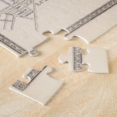 kaart van Cincinnati OH (1872) Legpuzzel (Zijkant)