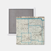 Kaart van Clark County Magneet (Voorkant / Achterkant)