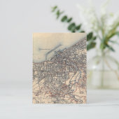  kaart van Cleveland (1904) (Staand voorkant)