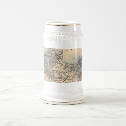  kaart van Cleveland (1904) Bierpul (Center)