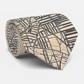  kaart van Cleveland (1904) Stropdas (Opgerold)