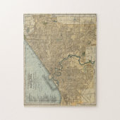 kaart van Cleveland OH (1894) Legpuzzel (Verticaal)