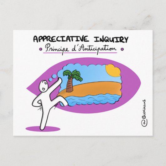 Kaart van Coaching "AI - beginsel van antiparticip (Voorkant)