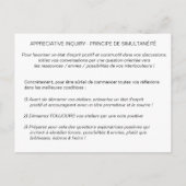 Kaart van Coaching "AI - Simultaniteitsprincipe" (Achterkant)