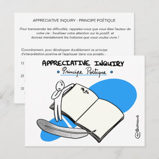 Kaart van Coaching "AI - Simultaniteitsprincipe" (Voorkant / Achterkant)