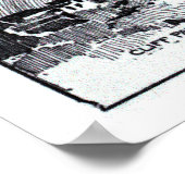 kaart van Colorado (1912) Poster (Hoek)