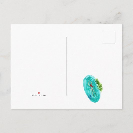 Kaart van Columbia Cartagena Destination Wedding (Achterkant)