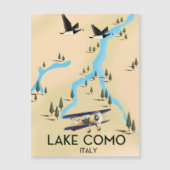 Kaart van Como Italië (Voorkant)