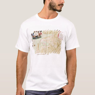 Kaart van Concarneau T-shirt